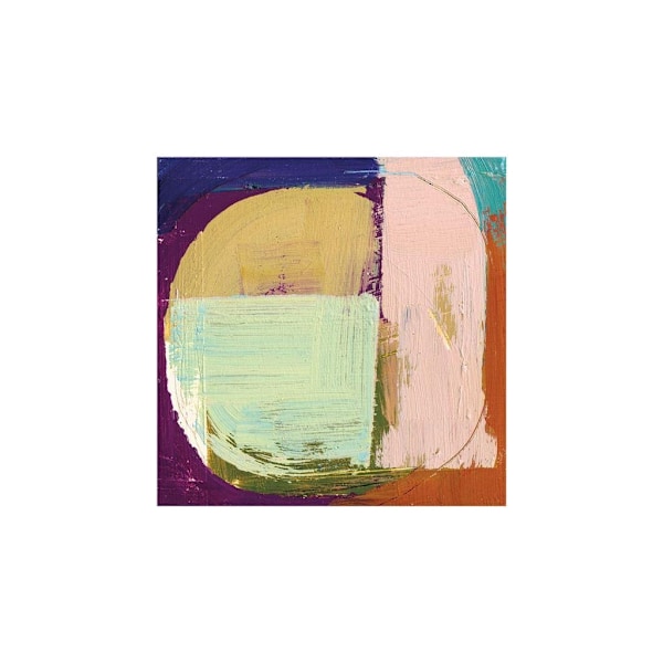 Joanne Last Abstract 13 Pappersutskrift En Storlek Flerfärgad Multicoloured One Size