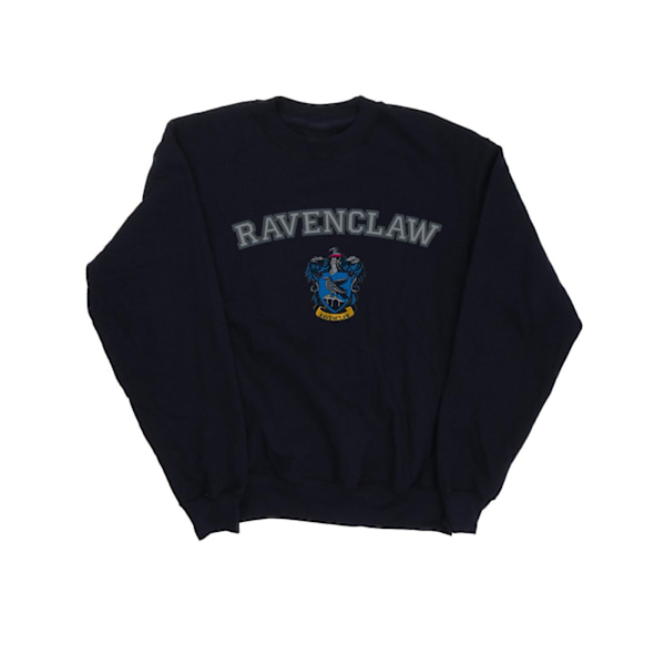 Harry Potter Flickor Ravenclaw Crest Sweatshirt 7-8 År Marinblå Navy Blue 7-8 Years