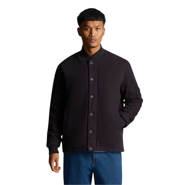 Lyle & Scott Herrar Kragad Bomberjacka S Mörkblå Dark Navy S