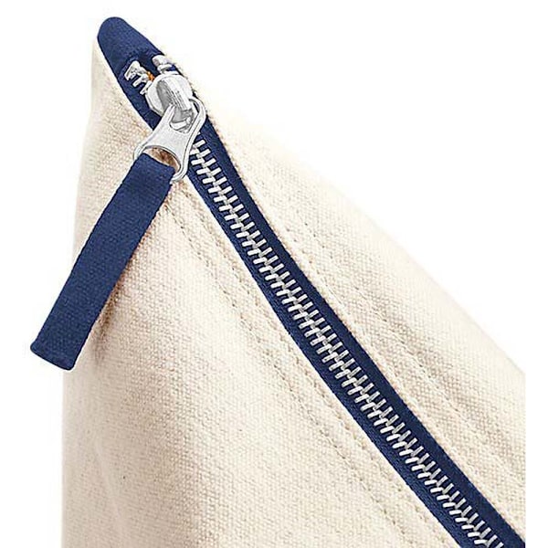 Westford Mill Dipped Base Canvas Tillbehörsväska (2-pack) L Na Natural/Navy L