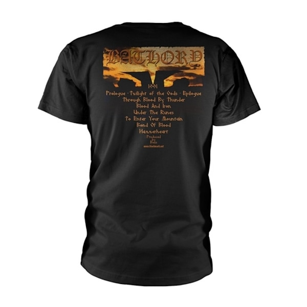 Bathory Unisex Adult Twilight Of The Gods 2 T-Shirt L Svart Black L