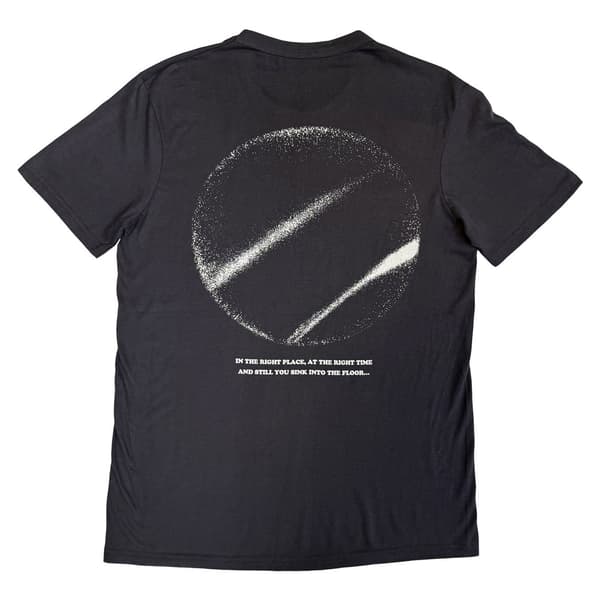 Turnstile Unisex Vuxen Right Place, Right Time T-Shirt S Kolgrå Charcoal Grey S