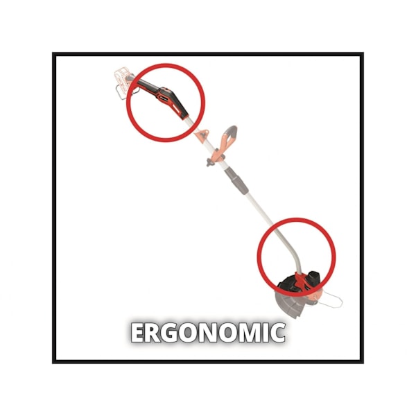 Einhell Ge-ct 18/33 Li E-solo Power X-change Grästrimmer 18v B Multi Colour One Size