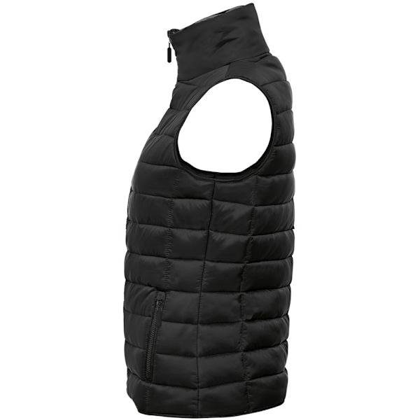 SOLS Dam/Kvinnor Wave Vadderad Vattenavvisande Bodywarmer/Gilet Black XL