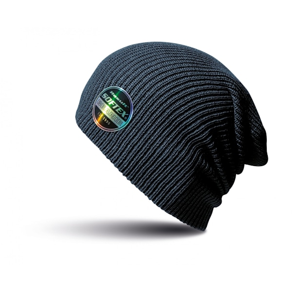 Result Winter Essentials Core Softex Beanie Hat One Size Navy Navy One Size