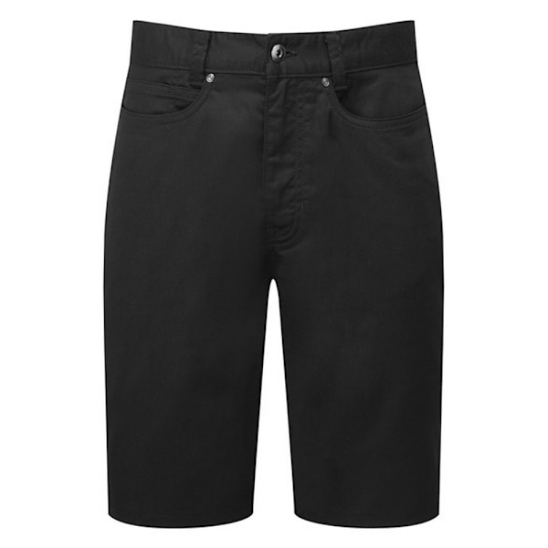 Premier Mens Performance Chino Shorts 4XL Svart Black 4XL