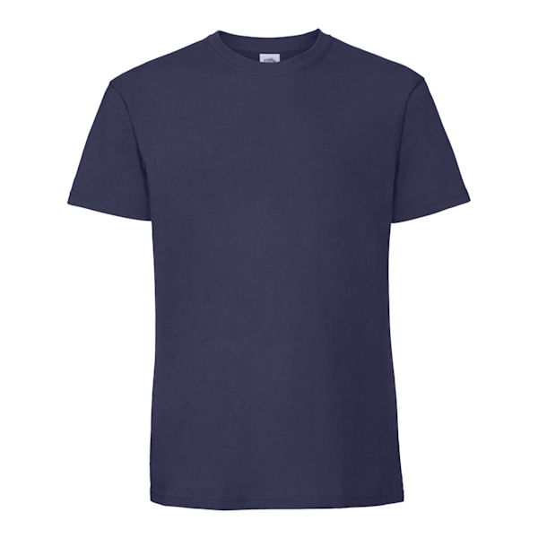 Fruit Of The Loom Mens Iconic Premium Ringspun Cotton T-Shirt M Navy Blue M