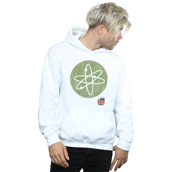 The Big Bang Theory Herr Big Bang Icon Hoodie 4XL Vit White 4XL