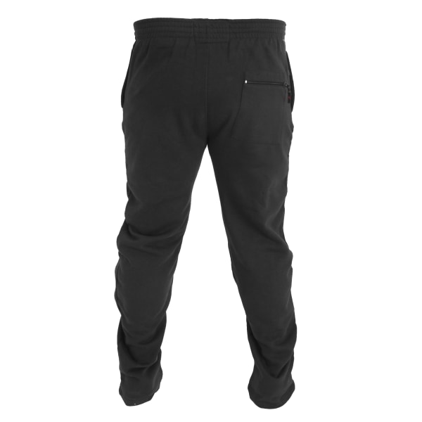 D555 Herr Kingsize Albert Öppen fåll joggingbottnar 1XL Svart Black 1XL