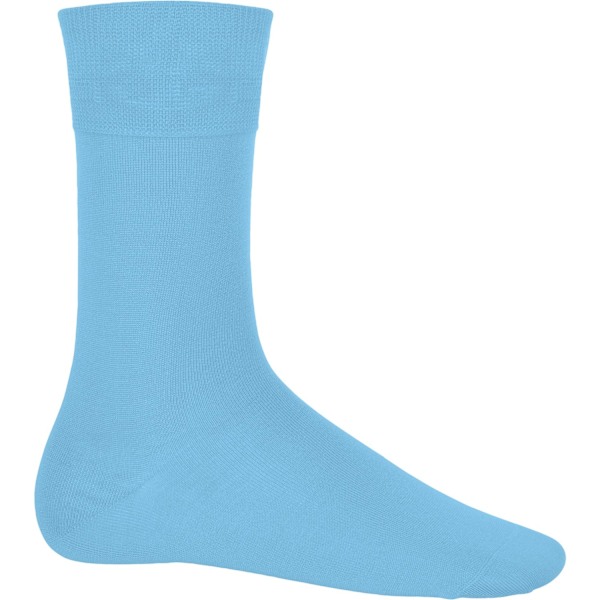 Kariban Cotton City Herr Casual Bomull Rika Sockor 10-12UK/43-46 Sky Blue 10-12UK/43-46EUR