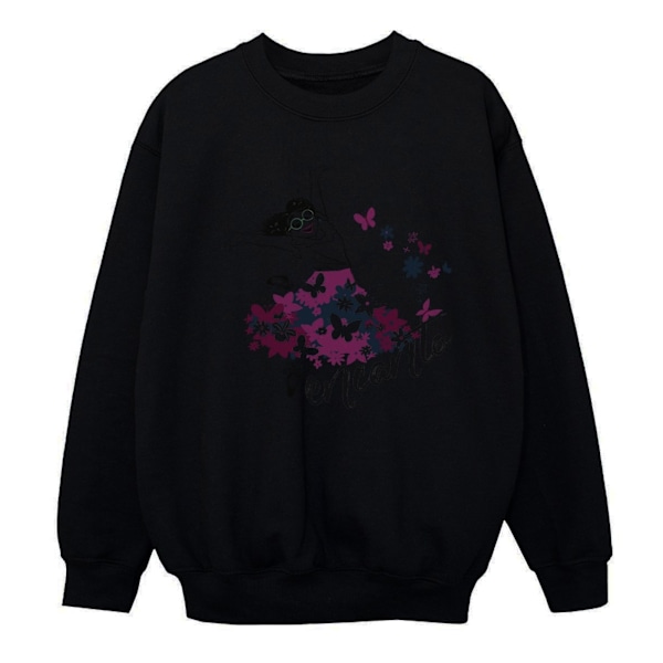 Disney Girls Encanto Mirabel Flower Sweatshirt 12-13 år Svart Black 12-13 Years