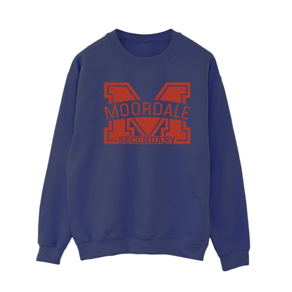 Netflix Dam/Kvinnor Sex Education Moordale Sweatshirt XL Marinblå Navy Blue XL