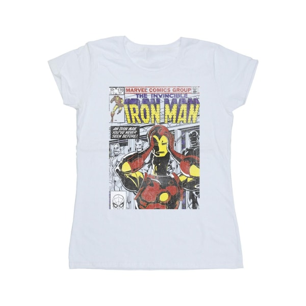 Marvel Womens/Ladies Iron Man Head Gear Off Cotton T-Shirt S Wh White S