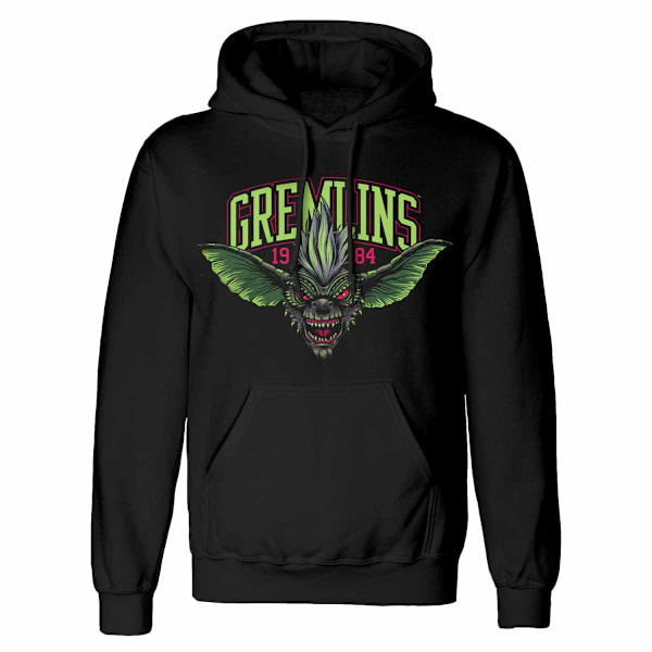 Gremlins Unisex Vuxen Stripe Pullover Hoodie XL Svart Black XL