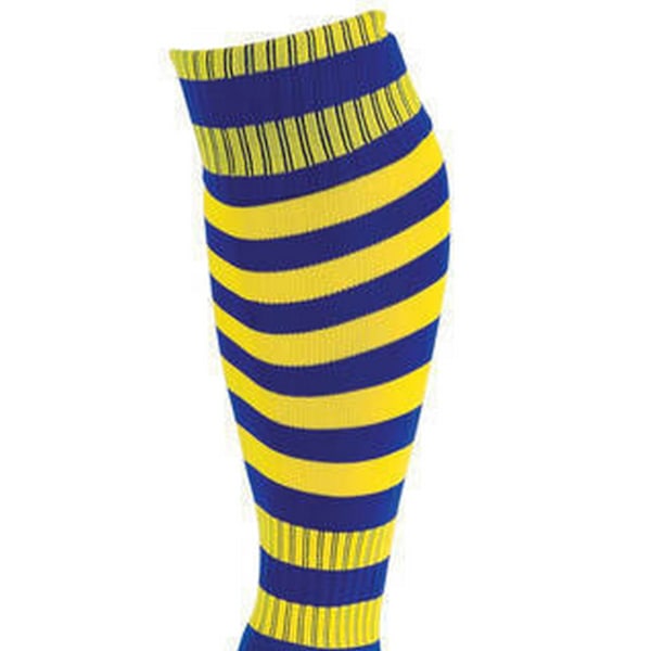 Precision Unisex Adult Pro Hooped Football Socks 7 UK-12 UK Roy Royal Blue/Yellow 7 UK-12 UK