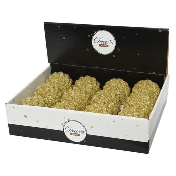 Kaemingk Skumglitterkula 8cm Ljusguld Light Gold 8cm