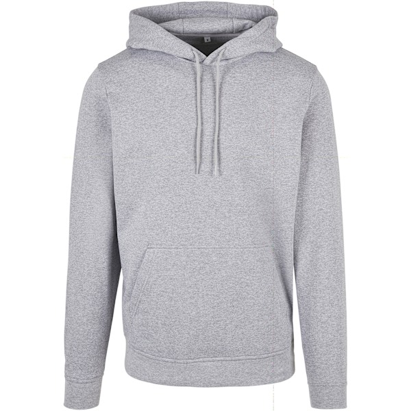 Bygg ditt varumärke Herr Basic Hoodie 5XL Heather Grey Heather Grey 5XL
