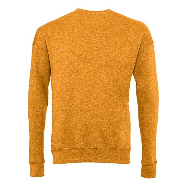 Bella + Canvas Unisex Drop Shoulder Sweatshirt M Heather Heather Mustard M