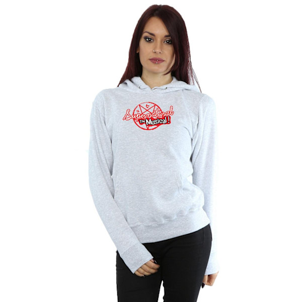 Supernatural Womens/Ladies The Musical Hoodie S Heather Grey Heather Grey S