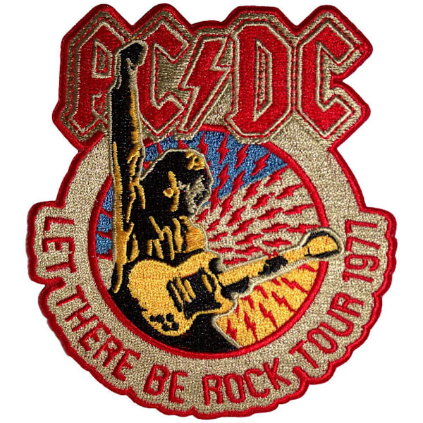 AC/DC Let There Be Rock Tour 1977 Strykmärke One Size Multic Multicoloured One Size