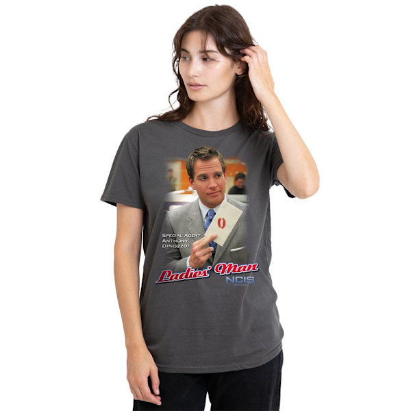 NCIS Unisex Vuxen Ladies Man T-Shirt XL Kolgrå Charcoal XL