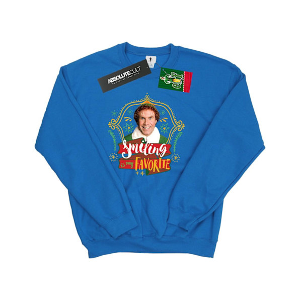 Elf Herr Buddy Leende Sweatshirt S Royal Blue Royal Blue S