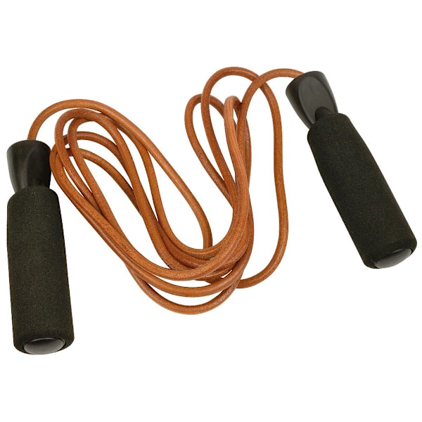 Urban Fitness Equipment Läder Hopprep En Storlek Brun/Svart Brown/Black One Size