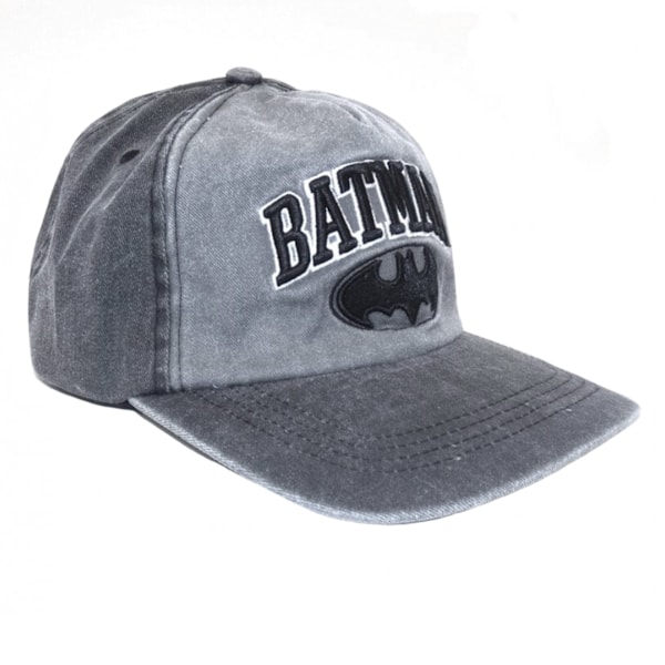 Batman Logo Baseball Cap One Size Grå Grey One Size