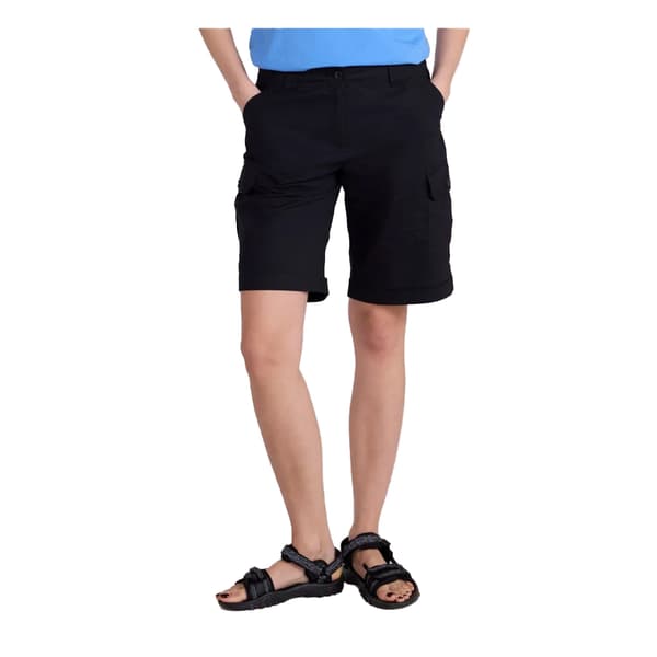 Mountain Warehouse Dam/Kvinnor Coast Stretch Cargo Shorts 20 Black 20 UK