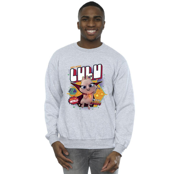DC Comics Herr DC League Of Super-Pets Lulu Evil Genius Sweatshirt Sports Grey S