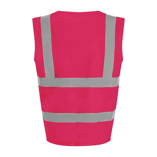 PRO RTX Unisex Vuxen Sleeveless Hi-Vis Väst 4XL Rosa Pink 4XL