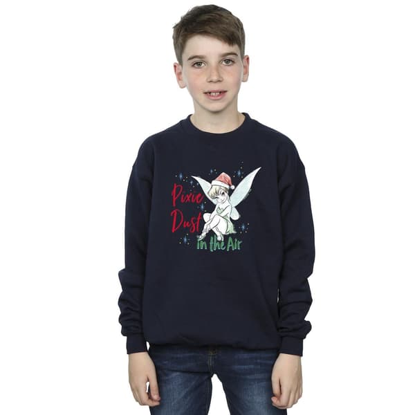 Disney Pojkar Tingeling Pixie Dust Tröja 7-8 År Marinblå Navy Blue 7-8 Years