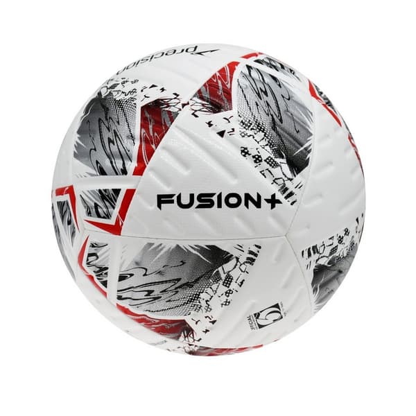 Precision Fusion FIFA Basic träningsfotboll 3 Vit/Silver/Röd White/Silver/Red 3