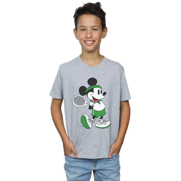 Disney Boys Mickey Mouse Tennis T-Shirt 12-13 år Sports Grey Sports Grey 12-13 Years