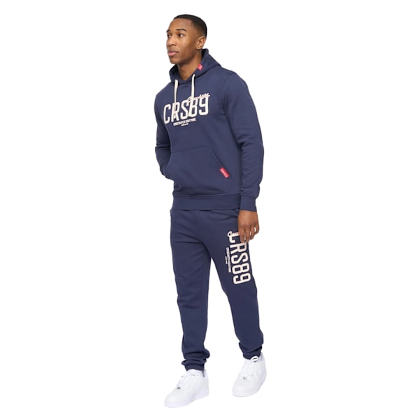 Crosshatch Ellsworth Joggingbyxor för män XXL Marinblå Navy XXL