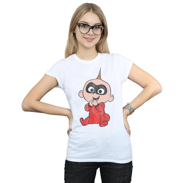 Disney Dam/Kvinnor The Incredibles 2 Jack Jack Bomull T-shirt S W White S