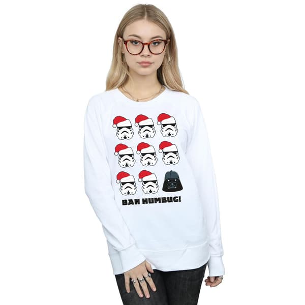 Star Wars Dam/Dam Jul Humbug Tröja L Vit White L