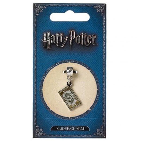 Harry Potter Silverpläterad biljettberlock One Size Silver/Guld Silver/Gold One Size
