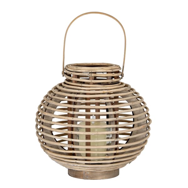 Hill Interiors Willow Round Lantern One Size Brun Brown One Size