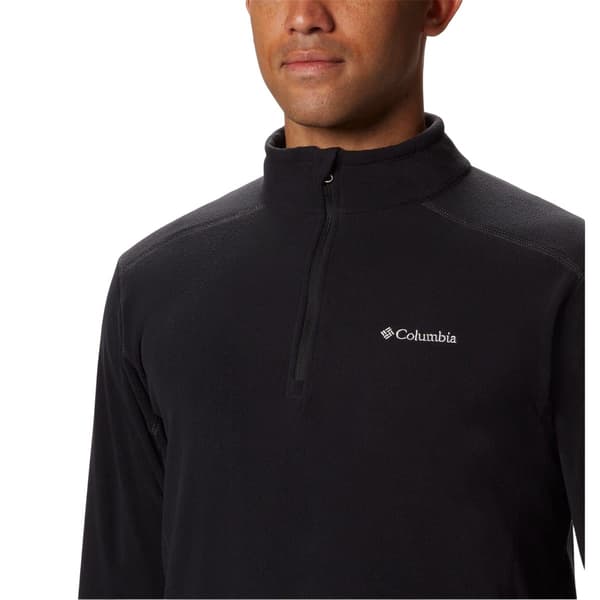 Columbia Herr Klamath Range Half Zip Fleecetröja XL Svart Black XL