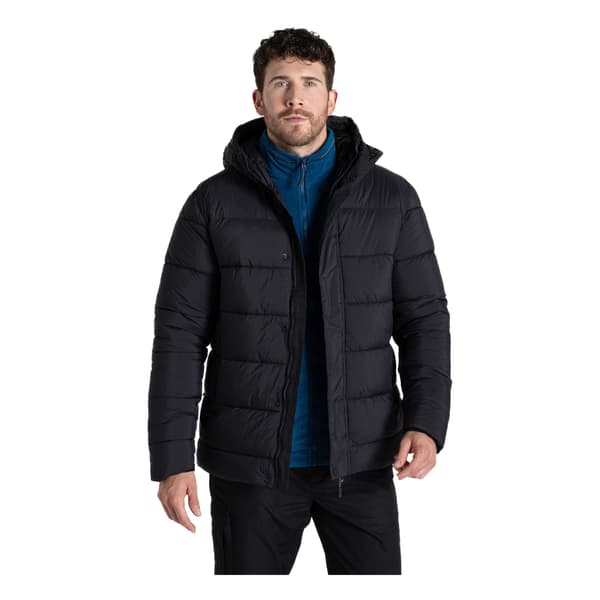 Craghoppers Vinterjacka för män, vadderad, XXL, svart Black XXL
