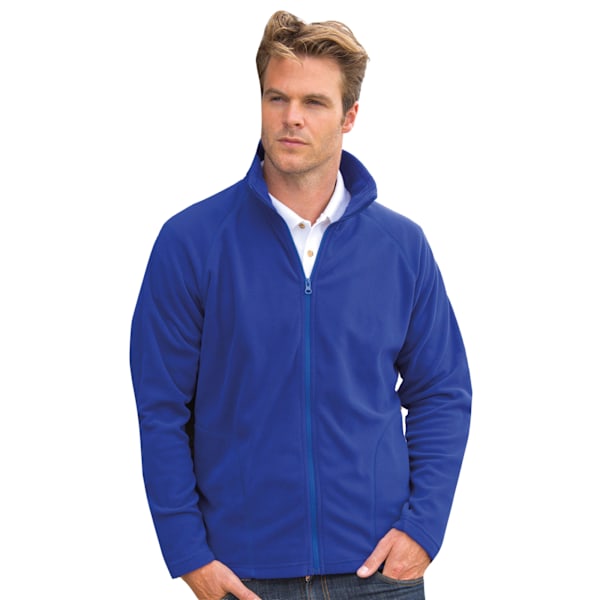 Result Core Mens Micron Anti Pill Fleece Jacket XL Royal Royal XL