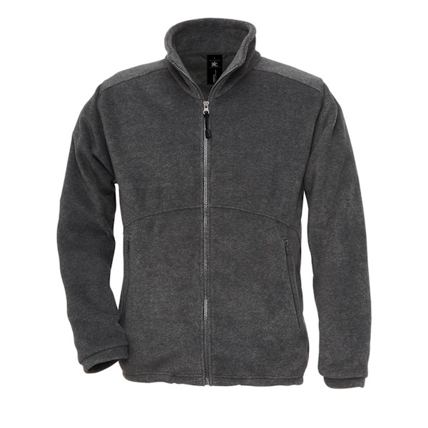 B&C Unisex Vuxen Icewalker+ Fleecejacka M Charcoal Charcoal M