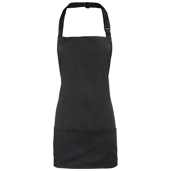 Premier Colours 2 i 1 Full Apron One Size Svart Black One Size