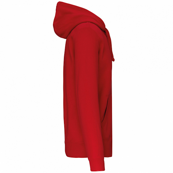 Kariban Unisex Vuxen Huvtröja med Full Dragkedja S Röd Red S