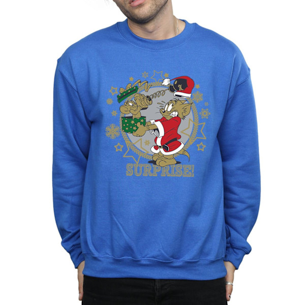 Tom And Jerry Jultröja Överraskning M Royal Blue Royal Blue M