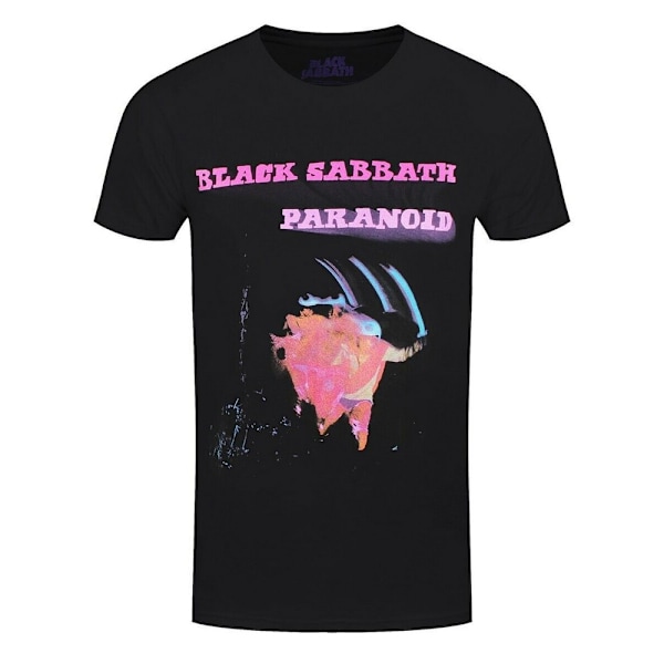 Black Sabbath Unisex Adult Paranoid Motion Trails T-Shirt S Bla Black S