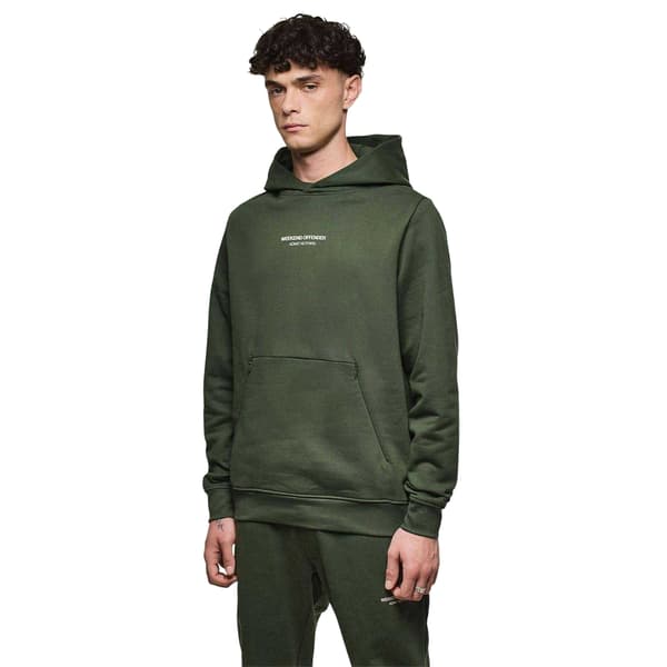 Weekend Offender Herr Coban Woan Hoodie S Grön Green S