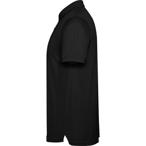 Roly Tormo Pikétröja för män, kortärmad XXL Solid Black Solid Black XXL