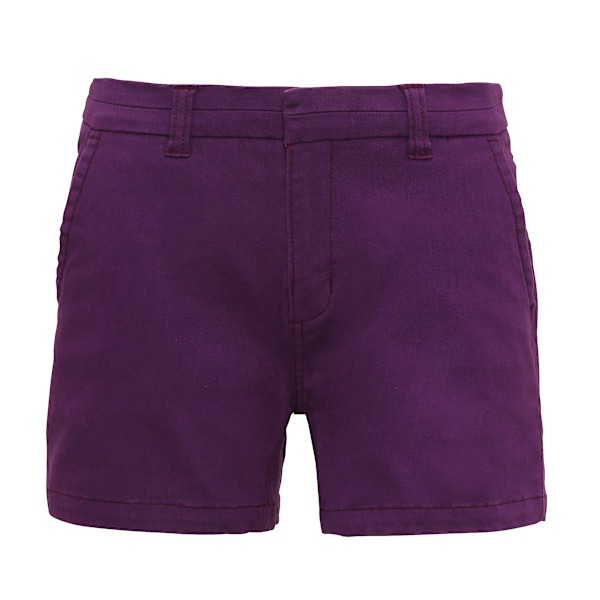 Asquith & Fox Dam/Damer Classic Fit Shorts XS Lila Purple XS